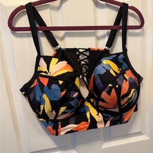 City Chic Multicolor Strappy Swimwear